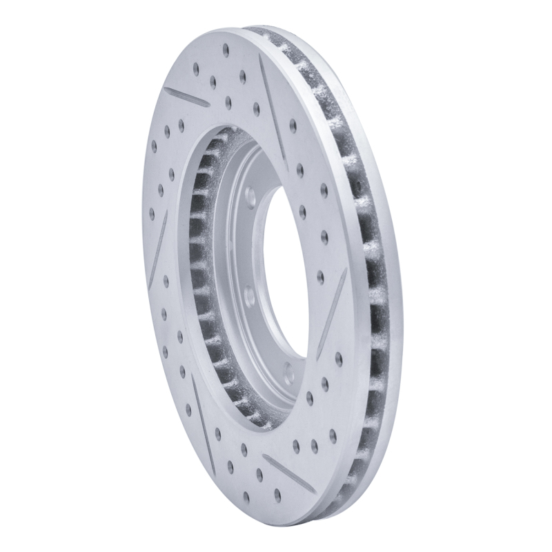 Nissan NP300 Brake Rotor (1) - Front Left - DFC - Geoperformance Drilled & Slotted - `98-`15