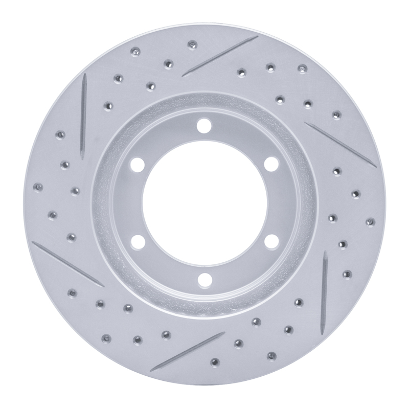 Nissan Frontier Brake Rotor (1) - Front Right - DFC - Drilled & Slotted - `98-`15