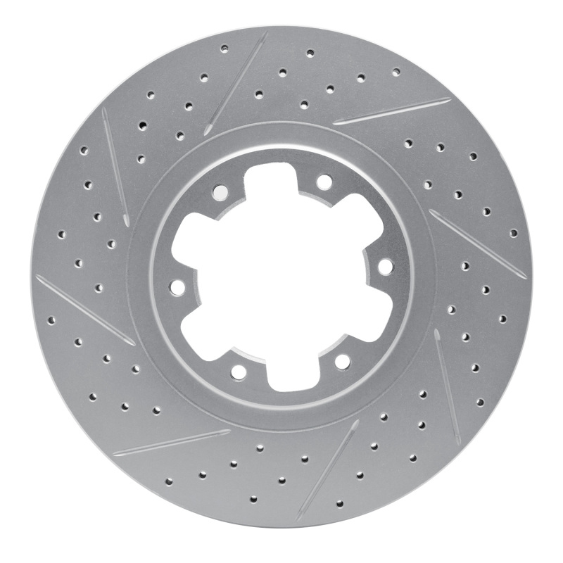 Infiniti QX4 Brake Rotor (1) - Front Left - DFC - Geoperformance Rotor - Drilled and Slotted - `98-`04