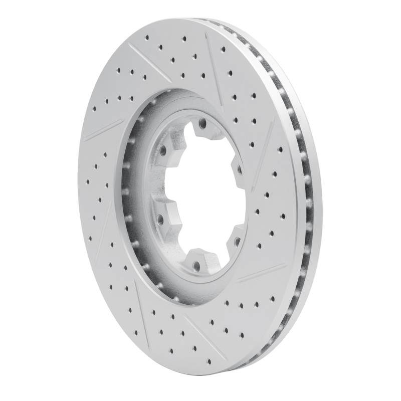 Infiniti QX4 Brake Rotor (1) - Front Left - DFC - Geoperformance Rotor - Drilled and Slotted - `98-`04
