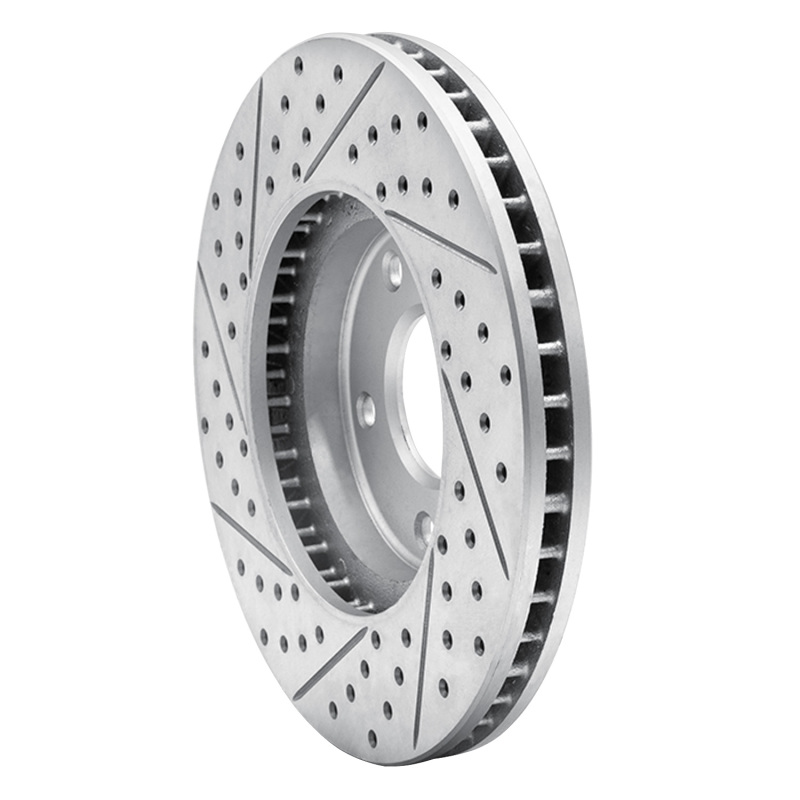 Infiniti M45 Brake Rotor (1) - Front Right - DFC - Drilled & Slotted Geoperformance - `02-`17