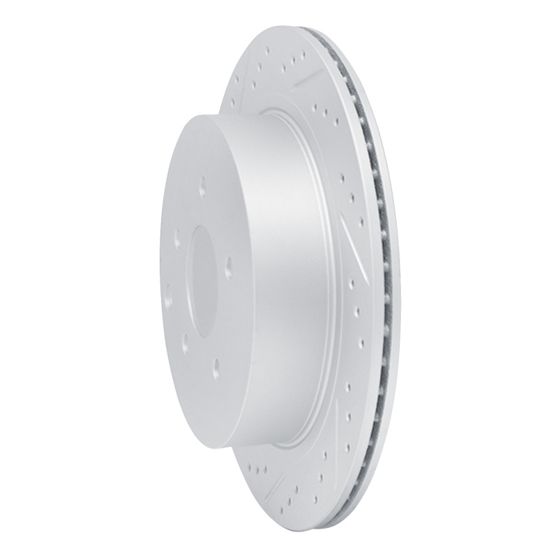 Infiniti Jx35 Brake Rotor (1) - Rear Left - DFC - Drilled & Slotted Geoperformance - `03-`24