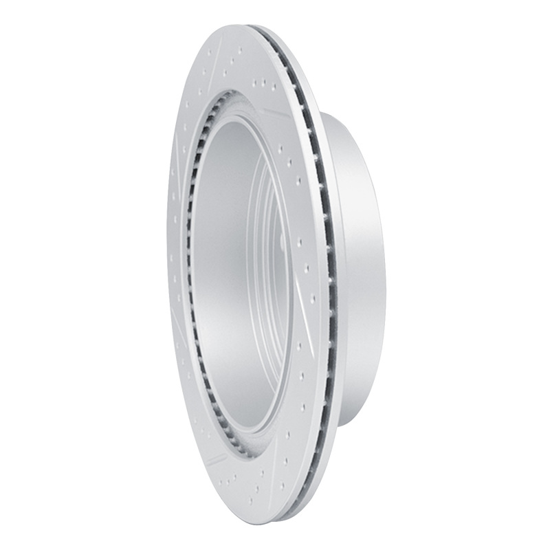 Infiniti M37 Brake Rotor (1) - Rear Right - DFC - Drilled & Slotted Geoperformance - `03-`24