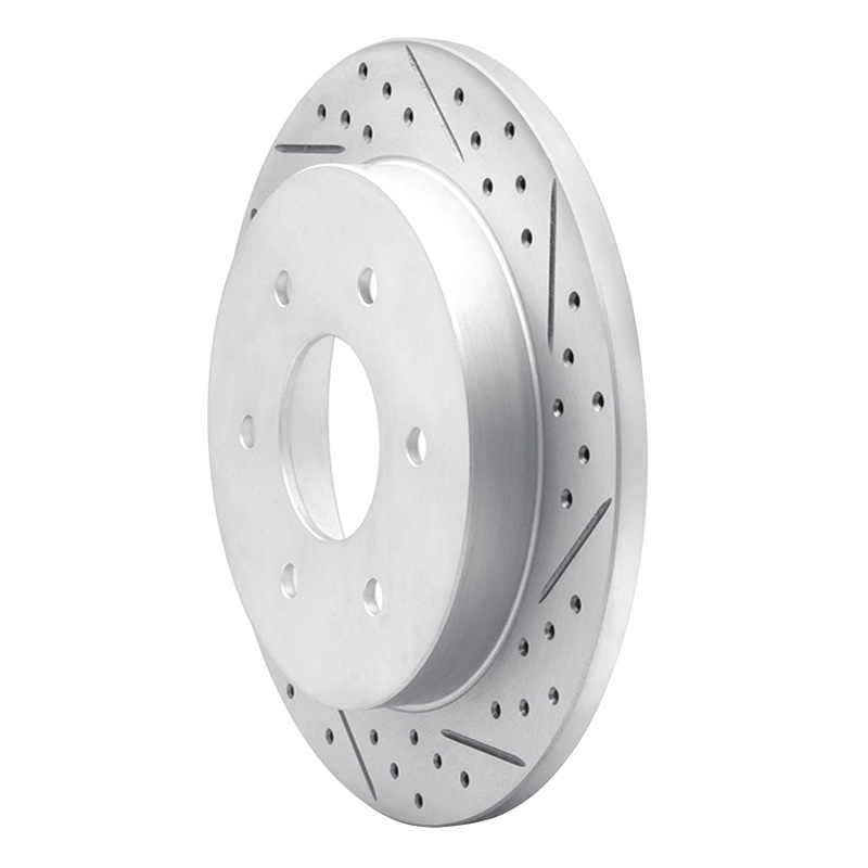 Infiniti Qx56 Brake Rotor (1) - Rear Right - DFC - Drilled & Slotted Geoperformance - `04-`15