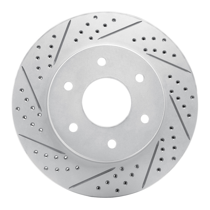 Infiniti QX56 Brake Rotor (1) - Front Left - DFC - Drilled & Slotted Geoperformance - `04-`05