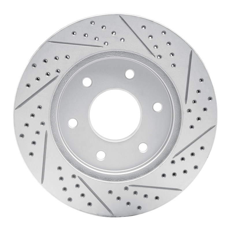 Infiniti QX56 Brake Rotor (1) - Front Left - DFC - Drilled & Slotted Geoperformance - `04-`05