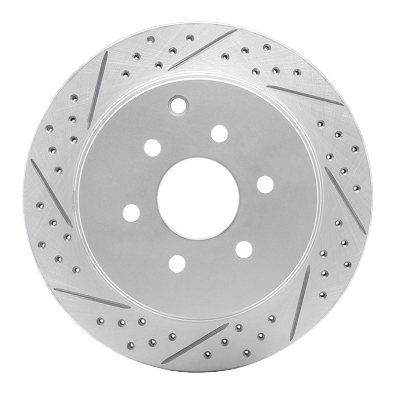 Nissan Pathfinder Brake Rotor (1) - Rear Left - DFC - Drilled & Slotted Geoperformance - `05-`12