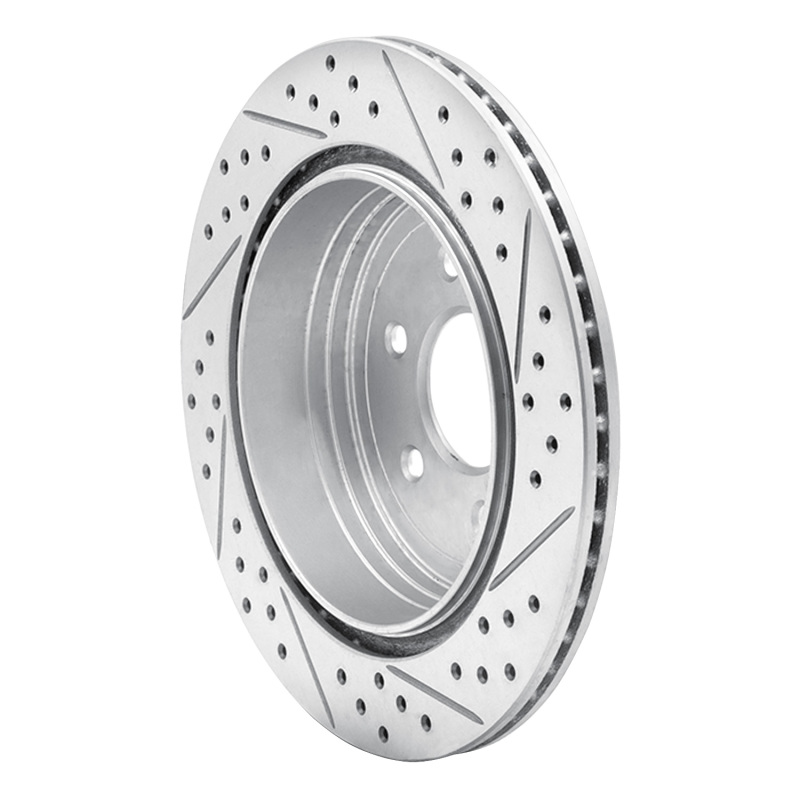 Nissan Pathfinder Brake Rotor (1) - Rear Left - DFC - Drilled & Slotted Geoperformance - `05-`12