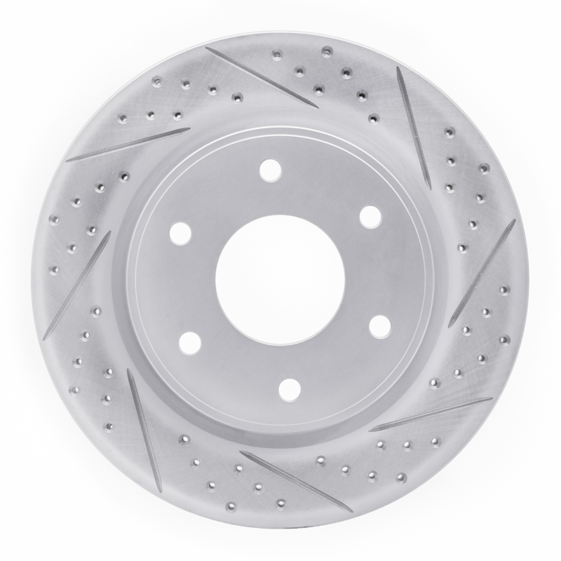 Infiniti QX56 Brake Rotor (1) - Front Right - DFC - Drilled & Slotted Geoperformance - `05-`07