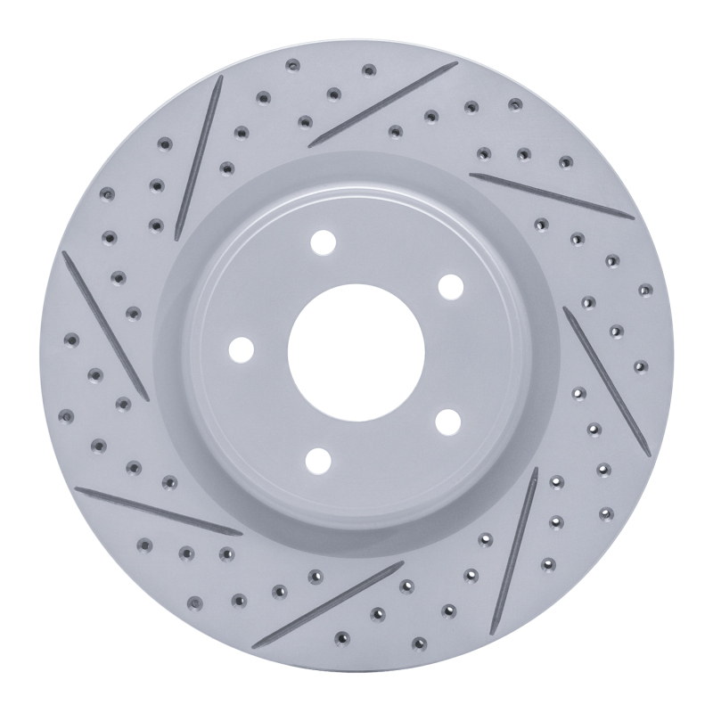 Infiniti Jx35 Brake Rotor (1) - Front Left - DFC - Drilled & Slotted Geoperformance - `13-`25