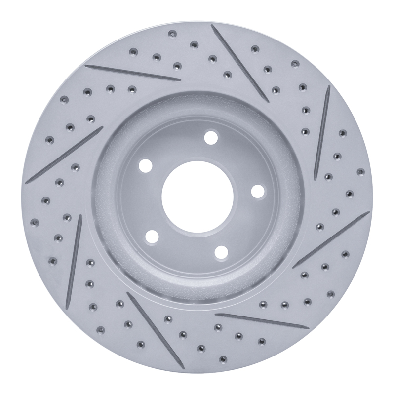 Infiniti Jx35 Brake Rotor (1) - Front Left - DFC - Drilled & Slotted Geoperformance - `13-`25