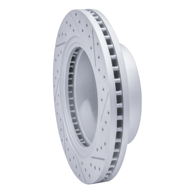 Nissan Titan Xd Brake Rotor (1) - Front Left - DFC - Drilled & Slotted Geoperformance - `16-`24