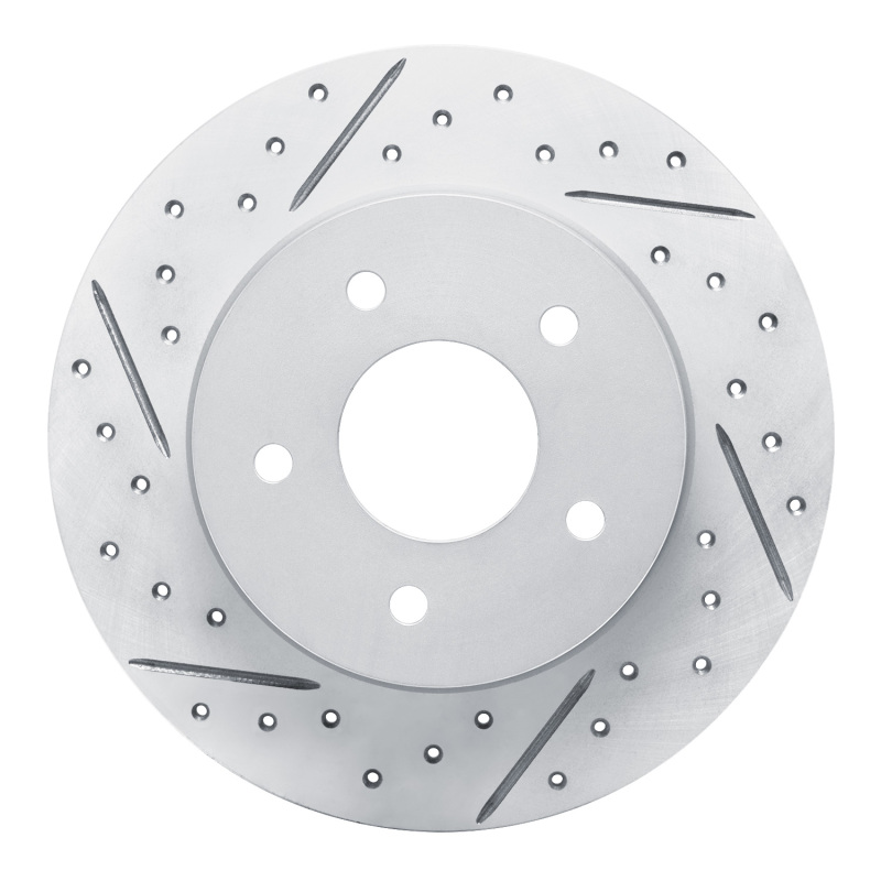Nissan Sentra Brake Rotor (1) - Rear Left - DFC - Drilled & Slotted Geoperformance Rotor - `19-`26