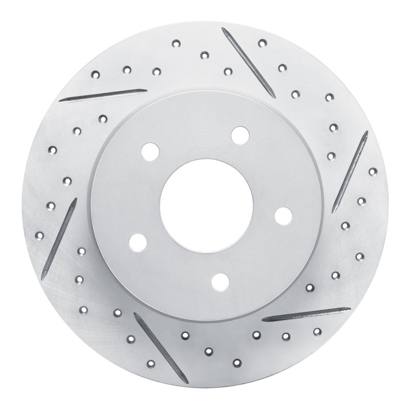 Nissan Sentra Brake Rotor (1) - Rear Right - DFC - Geoperformance Drilled & Slotted - `19-`26