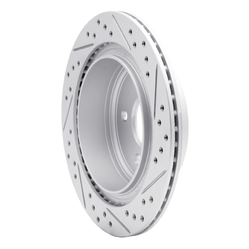 Infiniti Q45 Brake Rotor (1) - Rear Left - DFC - Geoperf Rotors - Drill & Slot - `02-`06