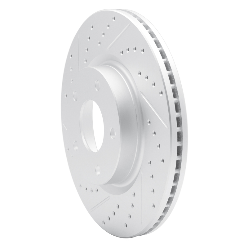 Infiniti G35 Brake Rotor (1) - Front Left - DFC - Geoperformance Drilled & Slotted - `03-`05