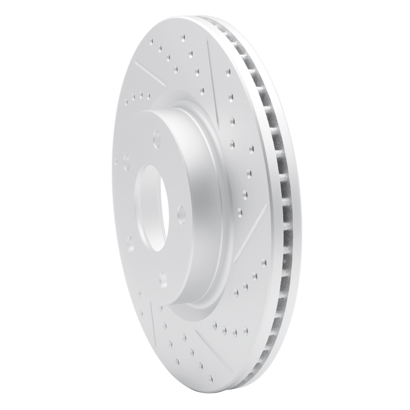 Infiniti G35 Brake Rotor (1) - Front Right - DFC - Geoperformance Drilled & Slotted - `03-`05