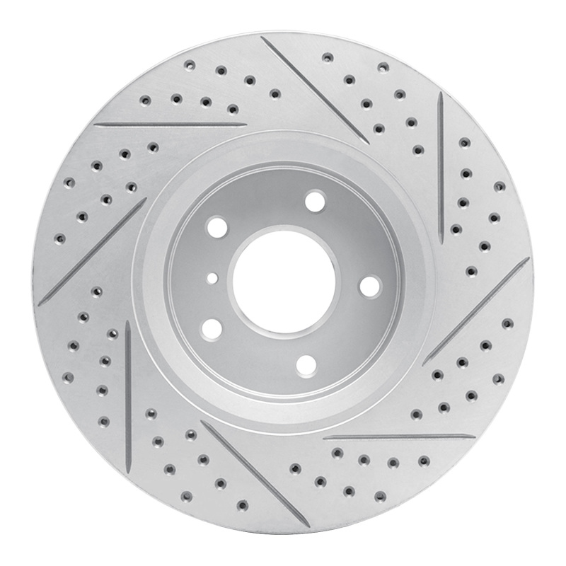 Infiniti Fx37 Brake Rotor (1) - Front Left - DFC - Geoperformance Rotor - Drilled and Slotted - `05-`14