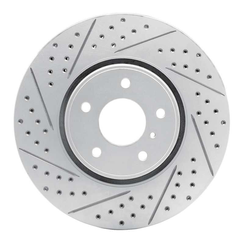Infiniti Fx37 Brake Rotor (1) - Front Left - DFC - Geoperformance Rotor - Drilled and Slotted - `05-`14