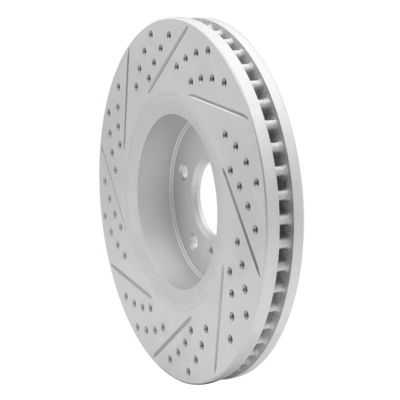 Infiniti Fx35 Brake Rotor (1) - Front Right - DFC - Drilled & Slotted Geoperformance - `05-`14