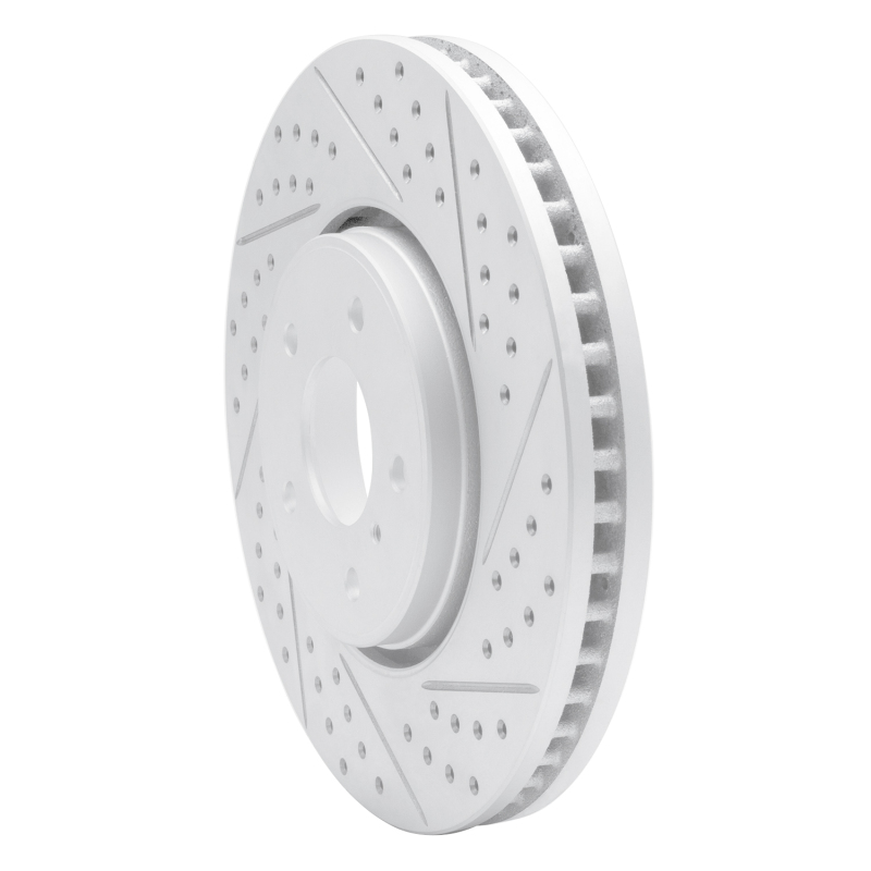 Infiniti Fx35 Brake Rotor (1) - Front Right - DFC - Drilled & Slotted Geoperformance - `05-`14