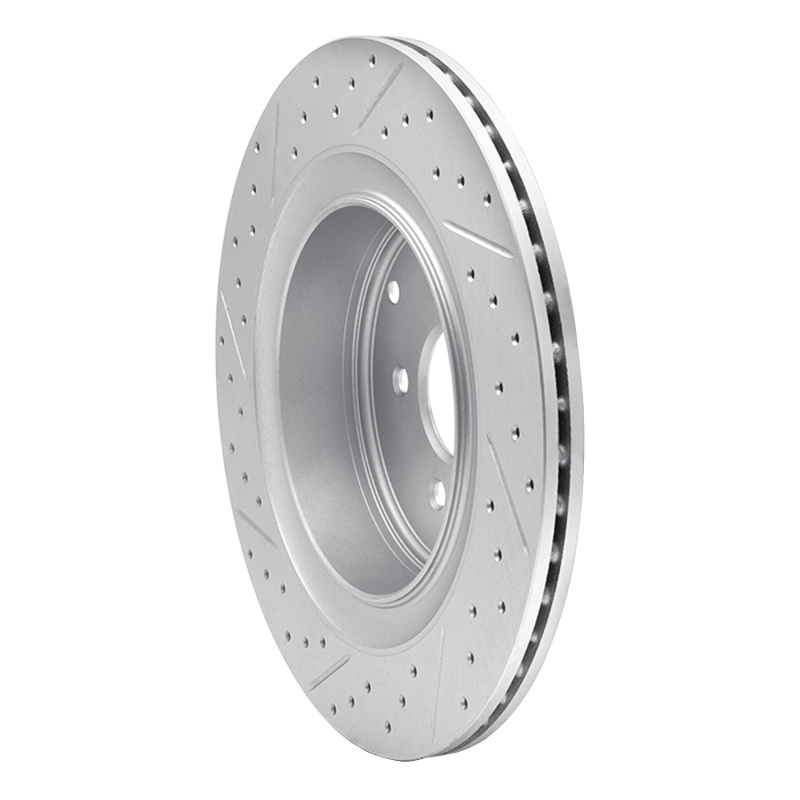 Infiniti Q70 Brake Rotor (1) - Rear Right - DFC - Drilled & Slotted Geoperformance - `09-`24