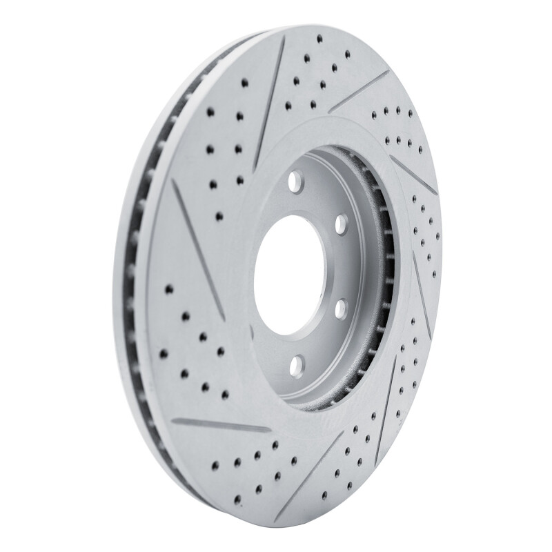 Infiniti Qx56 Brake Rotor (1) - Front Right - DFC - Geoperformance Drilled & Slotted - `07-`24