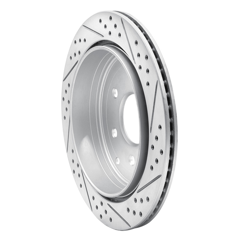 Infiniti Qx80 Brake Rotor (1) - Rear Left - DFC - Drilled & Slotted Geoperformance - `10-`24