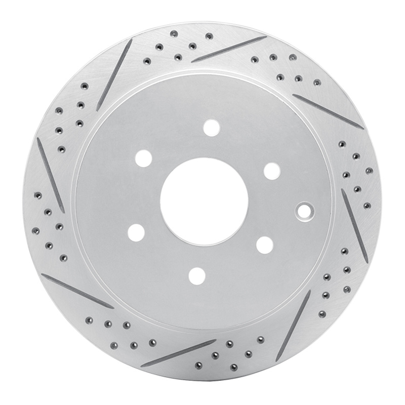 Infiniti Qx80 Brake Rotor (1) - Rear Left - DFC - Drilled & Slotted Geoperformance - `10-`24