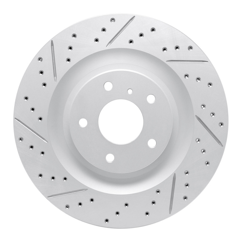 Infiniti Qx50 Brake Rotor (1) - Front Left - DFC - Geoperformance Rotors - Drill & Slot - `19-`25