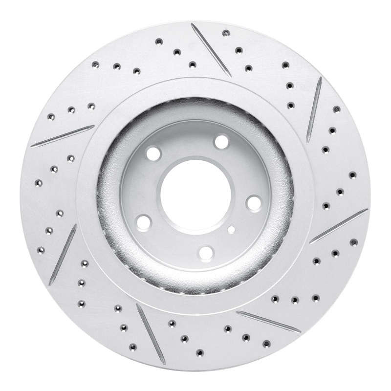 Infiniti Qx50 Brake Rotor (1) - Front Left - DFC - Geoperformance Rotors - Drill & Slot - `19-`25