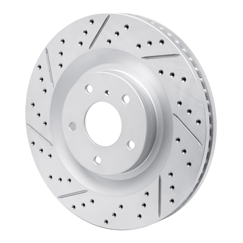 Infiniti Qx50 Brake Rotor (1) - Front Left - DFC - Geoperformance Rotors - Drill & Slot - `19-`25