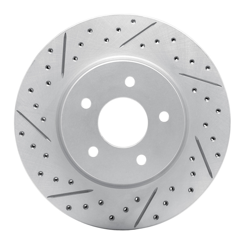Infiniti Qx50 Brake Rotor (1) - Rear Left - DFC - Drilled & Slotted Geoperformance - `19-`25