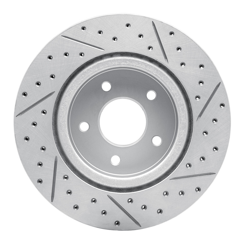 Infiniti Qx50 Brake Rotor (1) - Rear Left - DFC - Drilled & Slotted Geoperformance - `19-`25