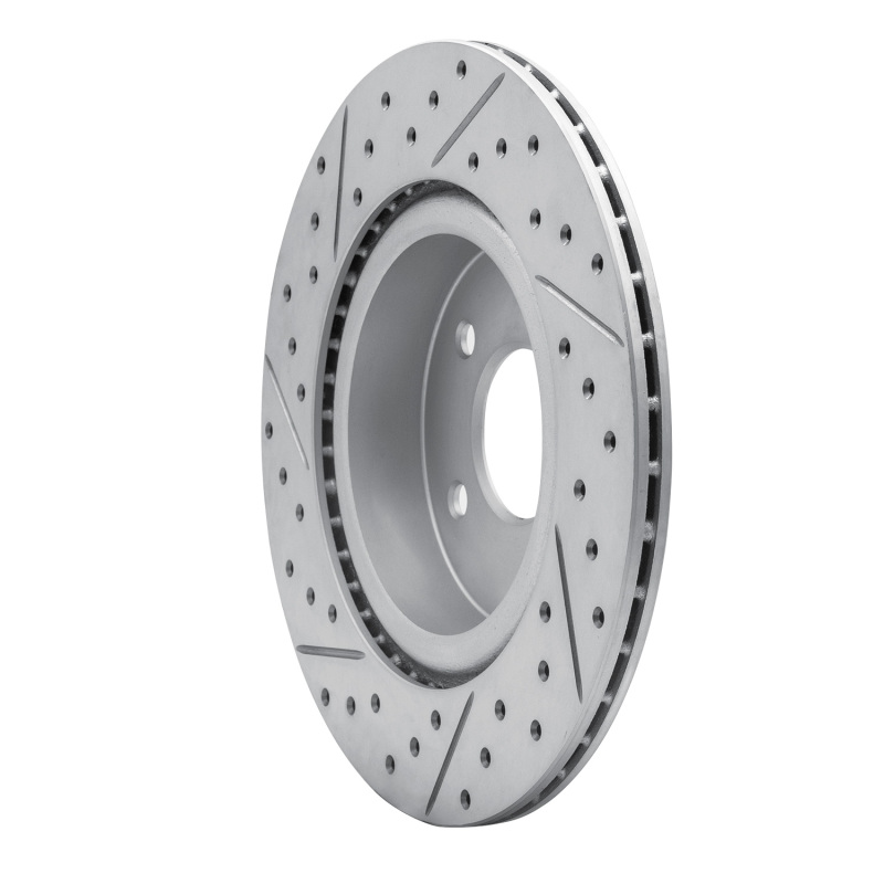 Infiniti Qx55 Brake Rotor (1) - Rear Right - DFC - Drilled & Slotted Geoperformance - `19-`25