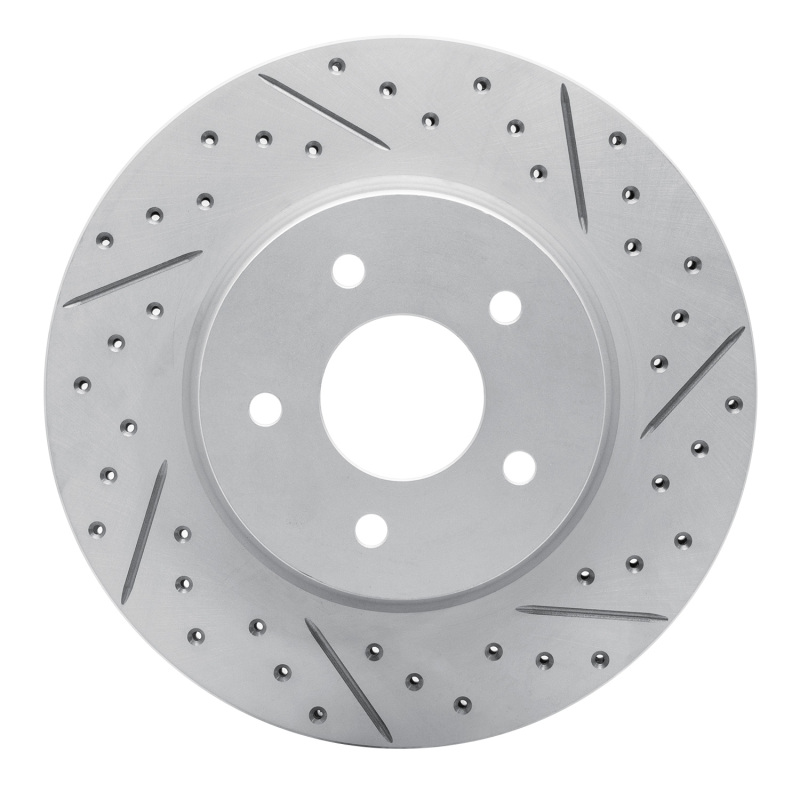 Infiniti Qx55 Brake Rotor (1) - Rear Right - DFC - Drilled & Slotted Geoperformance - `19-`25 Infiniti Qx55 Brake Rotor (1) - Rear Right - DFC - Drilled & Slotted Geoperformance - `19-`25
