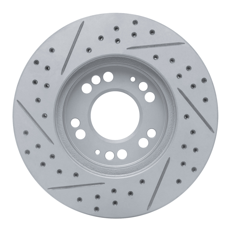 Dodge Stealth Brake Rotor (1) - Front Right - DFC - Geoperformance Drilled & Slotted - `91-`04