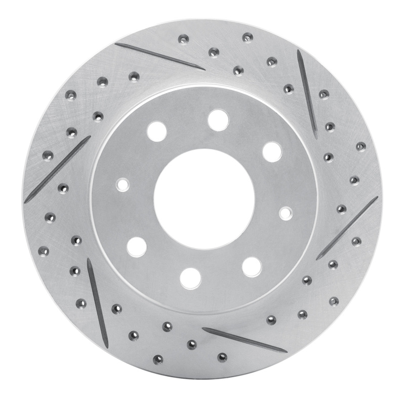 Dodge Colt Brake Rotor (1) - Front Right - DFC - Geoperformance Rotor - Drilled and Slotted - `88-`07