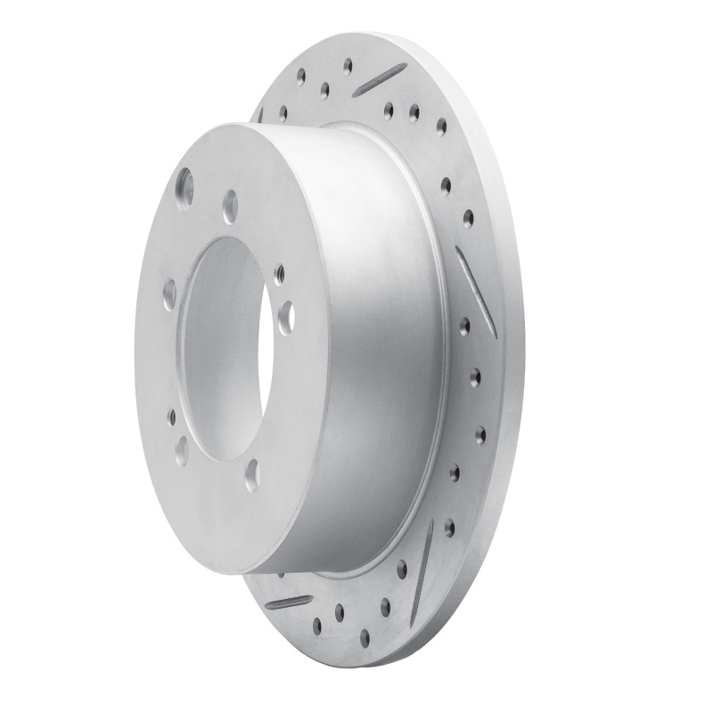 Chrysler Sebring Brake Rotor (1) - Rear Left - DFC - Drilled & Slotted Geoperformance - `94-`07