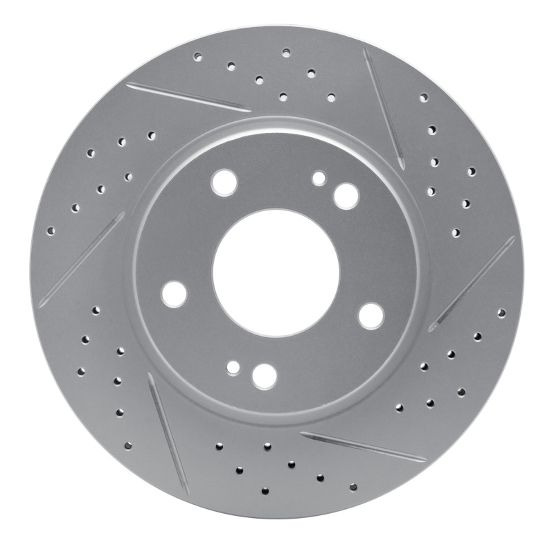 Chrysler Sebring Brake Rotor (1) - Front Right - DFC - Drill & Slot Geoperformance - `00-`24