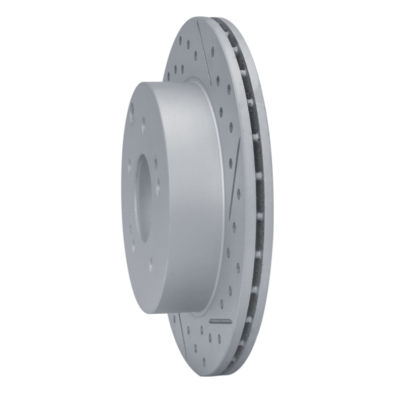 Mitsubishi Eclipse Brake Rotor (1) - Rear Right - DFC - Drilled & Slotted Geoperformance - `06-`12