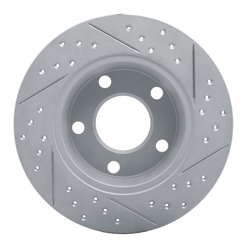 Audi A6 Brake Rotor (1) - Rear Left - DFC - Geoperformance Rotor - Drilled and Slotted - `99-`02