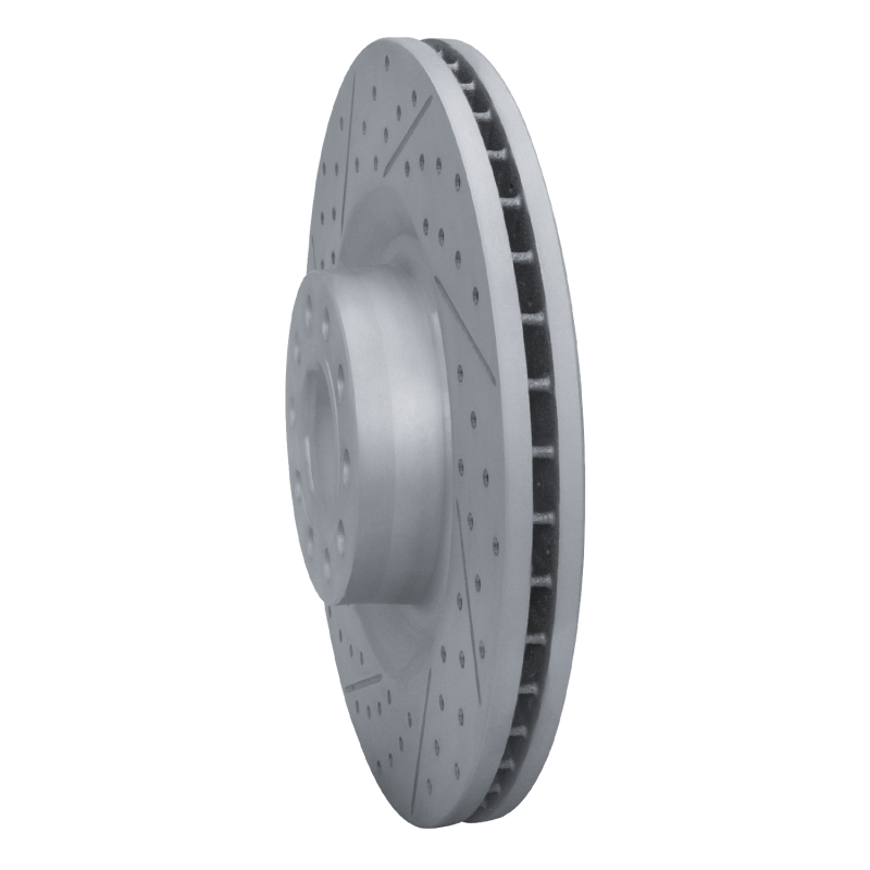Audi S8 Brake Rotor (1) - Front Left - DFC - Geoperformance Drilled & Slotted - `01-`03