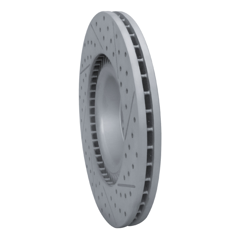 Audi S8 Brake Rotor (1) - Front Left - DFC - Geoperformance Drilled & Slotted - `01-`03