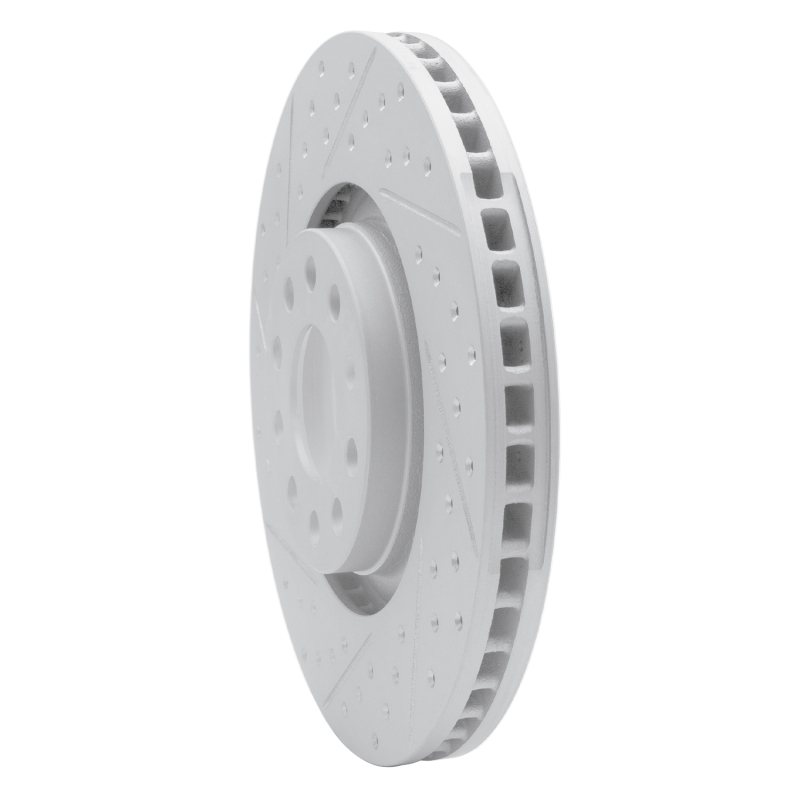 Audi Allroad Brake Rotor (1) - Front Left - DFC - Drilled & Slotted Geoperformance - `98-`09