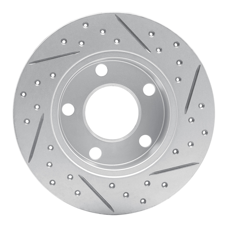 Audi A6 Quattro Brake Rotor (1) - Rear Left - DFC - Drilled & Slotted Geoperformance - `92-`05
