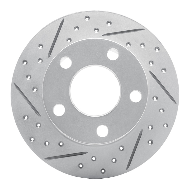 Audi A6 Quattro Brake Rotor (1) - Rear Left - DFC - Drilled & Slotted Geoperformance - `92-`05