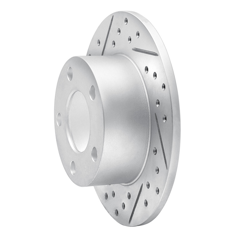 Audi A6 Quattro Brake Rotor (1) - Rear Left - DFC - Drilled & Slotted Geoperformance - `92-`05