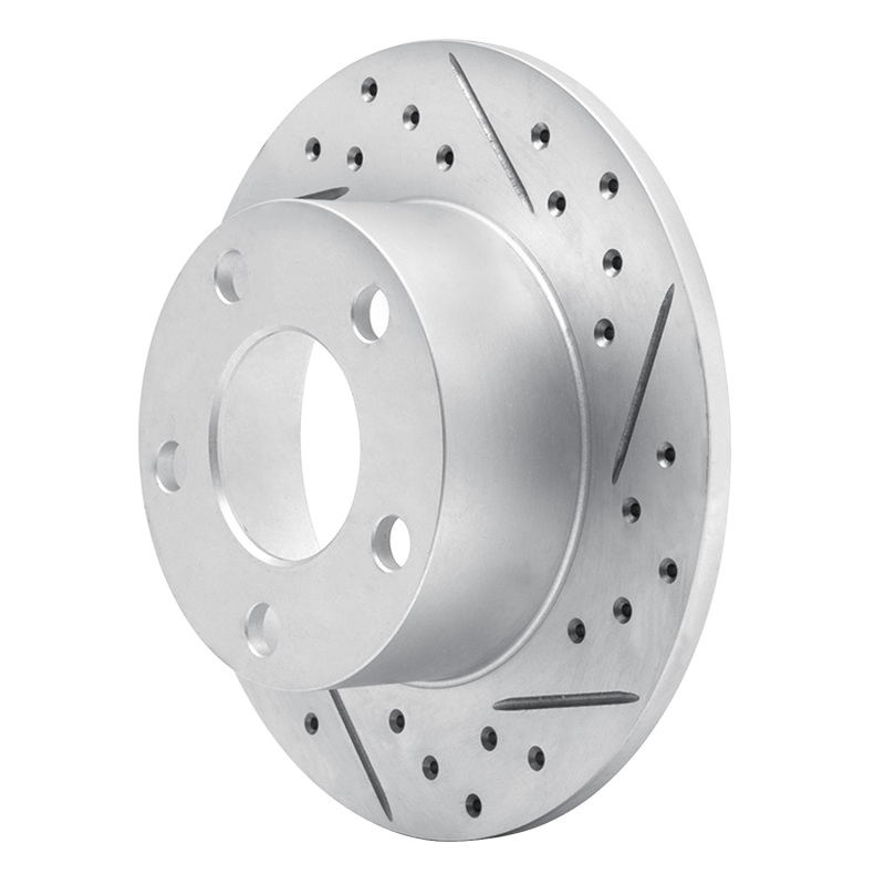 Audi A6 Brake Rotor (1) - Rear Right - DFC - Drilled & Slotted Geoperformance - `92-`05