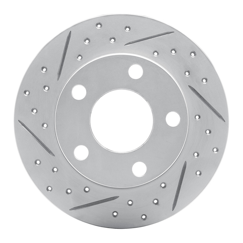 Audi A4 Quattro Brake Rotor (1) - Rear Left - DFC - Drilled & Slotted Geoperformance - `96-`05